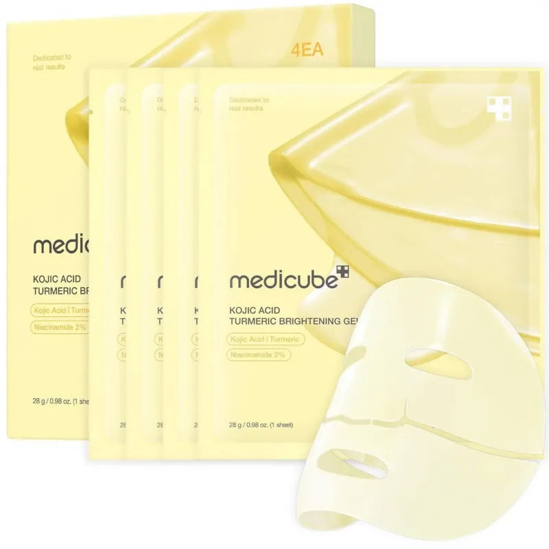 medicube  Kojic Acid Turmeric Brightening Gel Mask ( 4 Ea)