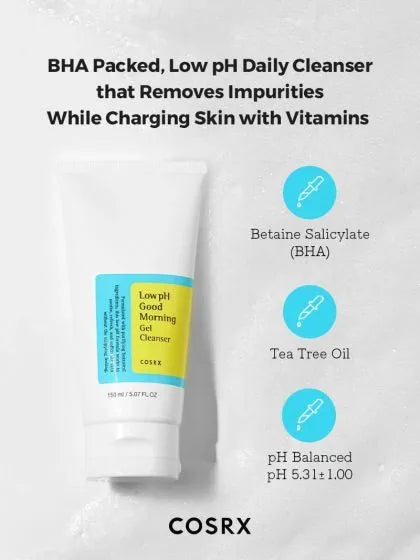 COSRX Low pH Good Morning Gel Cleanser_150ml