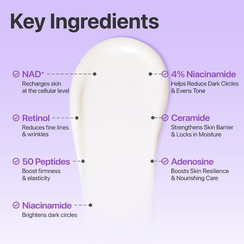 Numbuzin No.9 NAD+ Retinol Volumetox Eye Cream 10ml