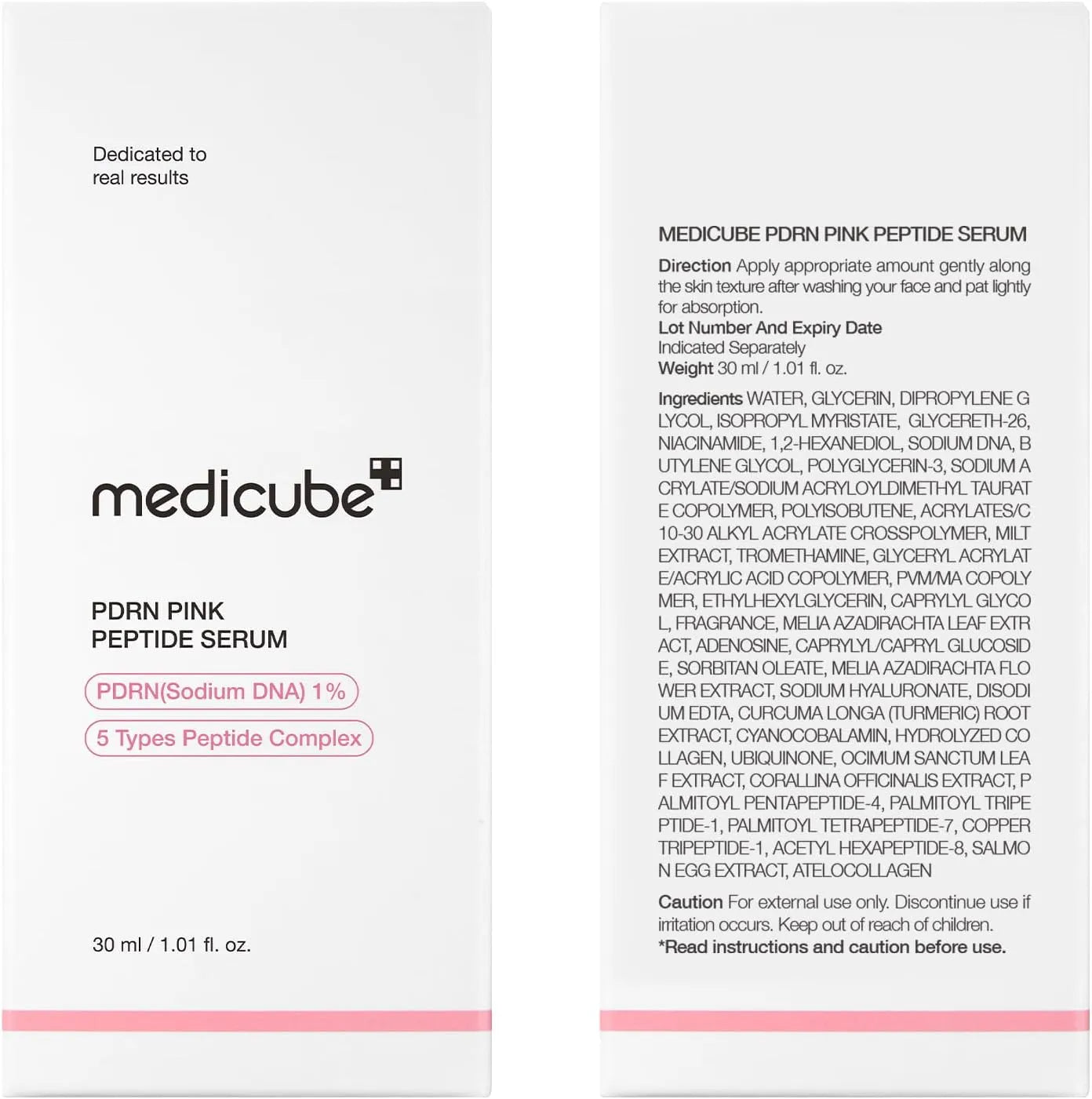 Medicube Pdrn Pink Peptide Serum 30Ml